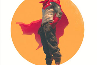 draw your hero with cinematic style