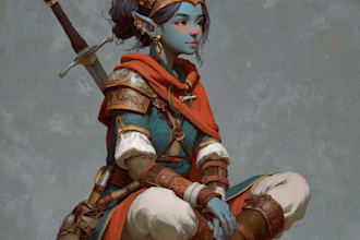 dnd character art and dnd character art