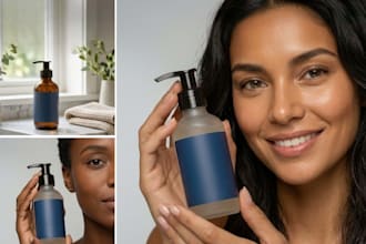 create realistic ai product photos with models