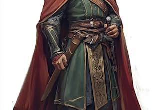fantasy dnd character illustration