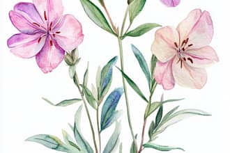 design a botanical illustration