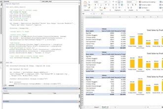 build a custom excel vba automation
