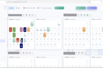 build a custom full stack website with backend and database