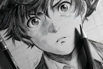 draw great manga pages for you