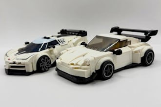 design 3d custom lego model minifigure lego set lego technic pdf and instruction