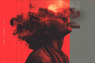 professionally design your 3d abstract album cover art