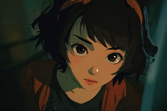 draw a anime character
