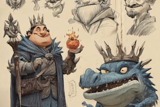 design characters concept art