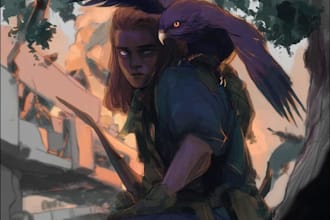 draw professional  illustration for concept art