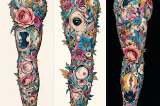 design professional creative tattoo design