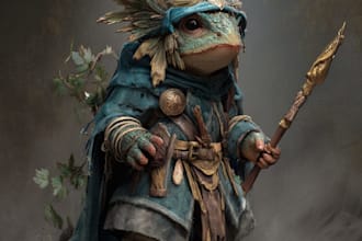 do fantasy character art and fantasy character art
