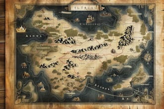 create the map of your fantasy world