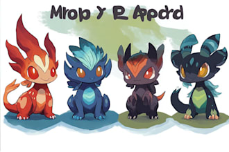 create fakemon or pokemon designs