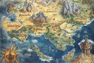 design professional custom map illustrations for any purpose