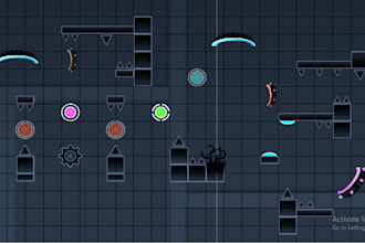 decorate your worthy level in geometry dash, geometry dash decoration, gd deco