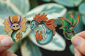 design an original enamel pin for you