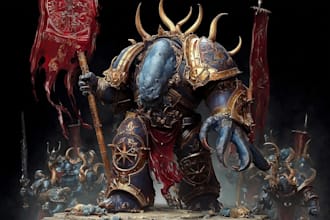 paint your warhammer 40k, sigmar and dungeons and dragons miniatures