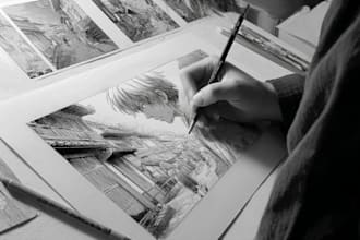create high quality manga pages for your story