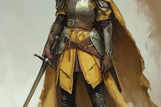 fantasy dnd character illustration