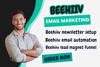 setup beehiiv paid newsletter email lead magnet funnel beehiiv email automation