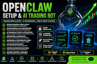 open claw setup open claw openclaw secure installation open claw ai trading bot