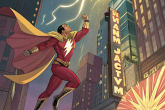 do a superhero comic art and illustrations