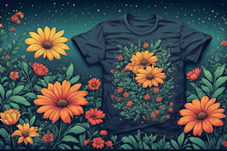 design custom t shirt graphics for your brand