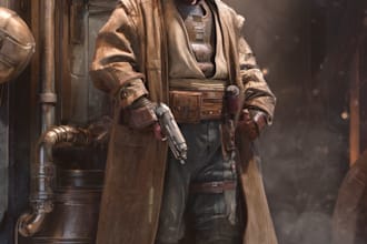 design your sci fi and star wars character