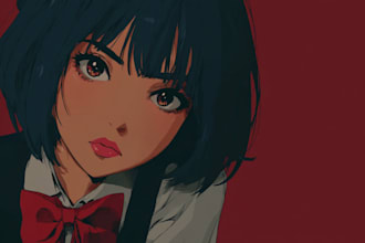 do a anime character