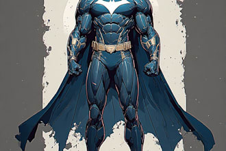 do a superhero character