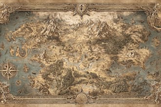 create custom fantasy maps for you