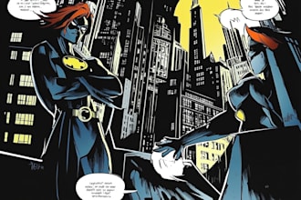 superhero comic page superhero character for comics