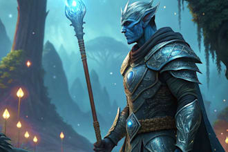paint any fantasy o scfi fi character you can imagine