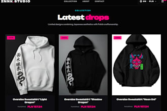 build and configure your website on shopify