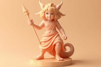 sculpt a 3d model ready for 3d printing