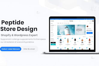 design peptide website peptide store peptide research peptide supplement website