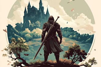 create a fantasy logo