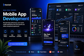 build a responsive mobile app on bubble, flutterflow, adalo app, bubble io