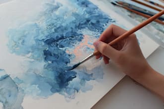 paint watercolor illustration and watercolor art