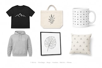 design product mockups for your etsy shop listing images