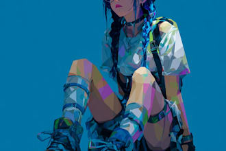 did awesome anime art