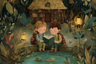 children book illustration and children book illustration