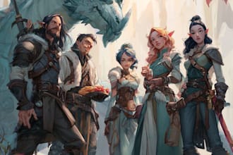 design dnd party and fantasy