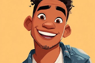 do disney cartoon portrait