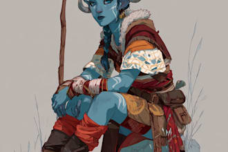 dnd character art and dnd character art