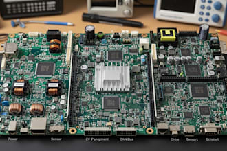 design automotive pcb for car electronics ev and dashboard