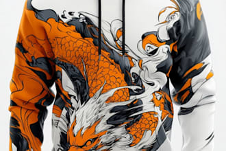 design custom clothing tshirt or hoodie