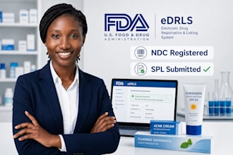 register otc drug product with fda ndc number and spl drug listing submission