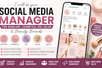optimize and market your skincare, cosmetics and beauty social media pages