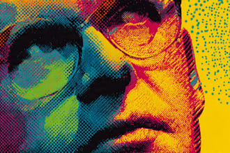 turn your photo into a pop art design